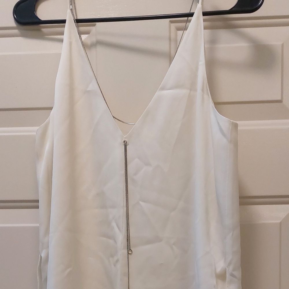 Alexander wang dress white.  Size L
